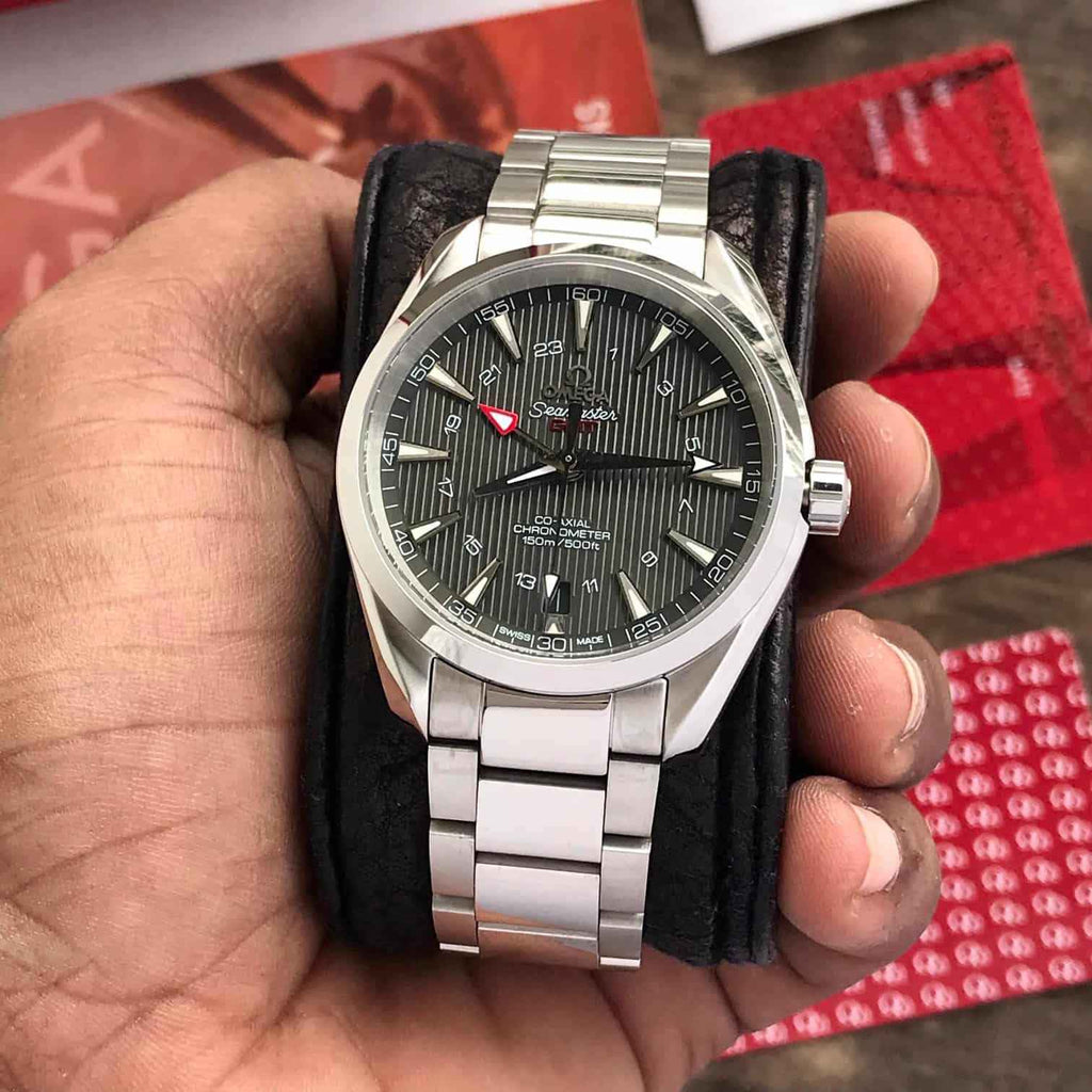 OMEGA Aqua Terra 150M Omega Co‑Axial GMT 43 MM Pure Swiss ETA Movement Self Winding Machinery