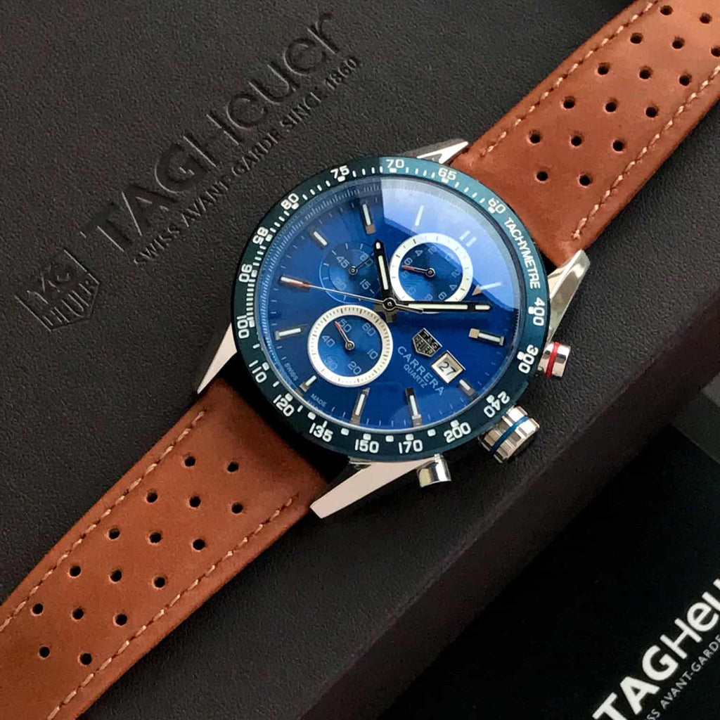 Tag Heuer Calibre 16 Blue Dial Chronograph’s Men’s Watch