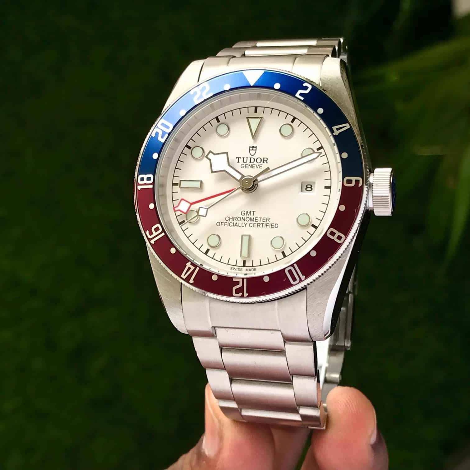 Tudor Black Bay GMT 41mm With Polar White Dial Watch For Men’s.
