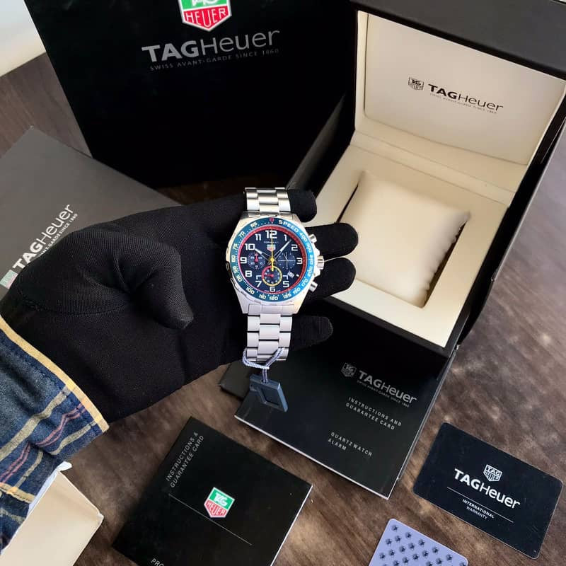 Tag Heuer Formula 1 X Red Bull Stainless Steel Blue Edition Japanese Quality Master Quality Men’s Watch