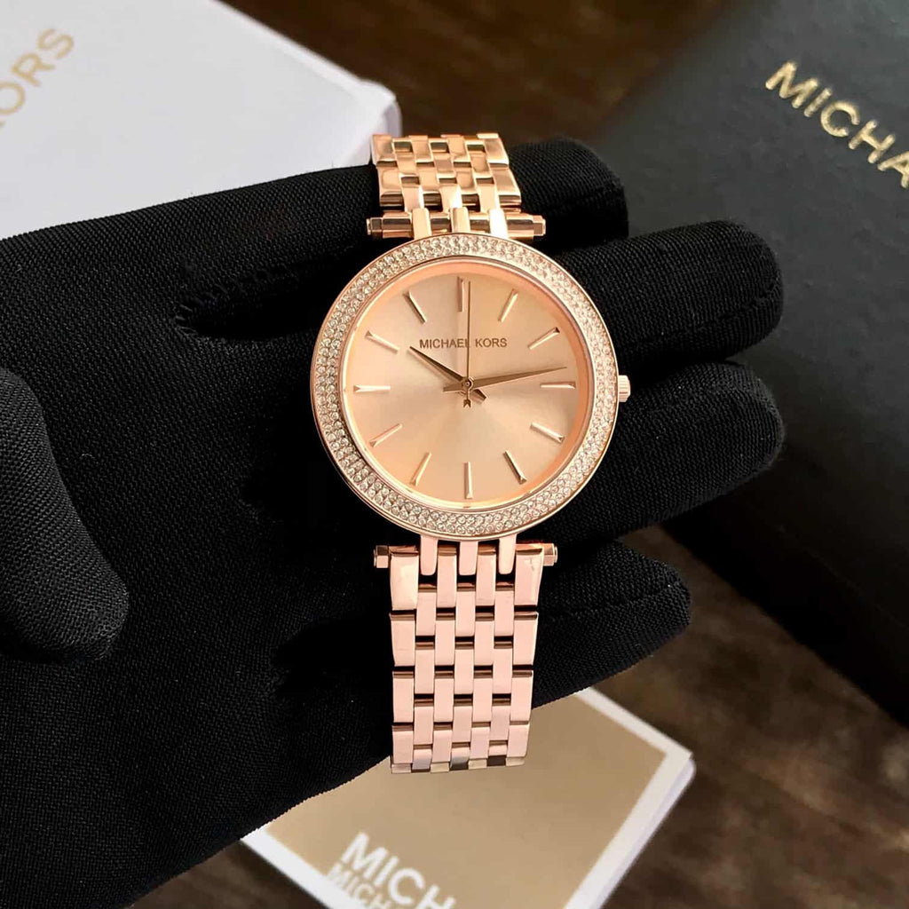 Michael Kors MK3192 Rose Gold Analog Stainless Steel Women’s Watch