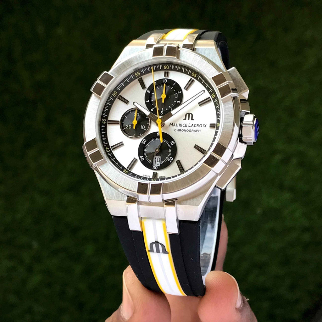 Maurice Lacroix Aikon Quartz Chronograph Authentic Watch