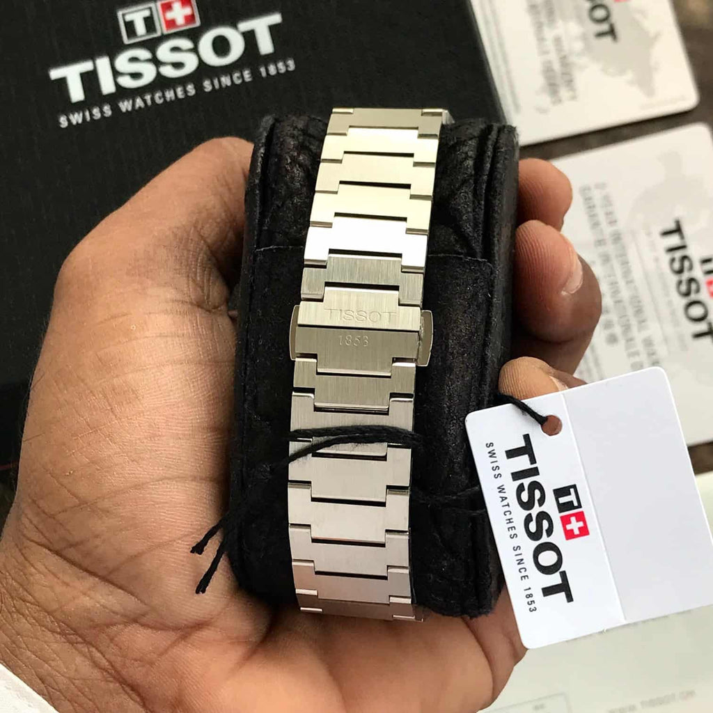Tissot PRX Stainless Steel Green Dial Japanese Mens Watch