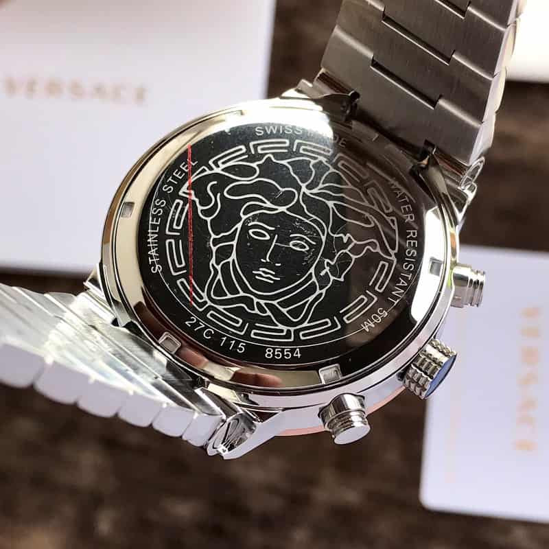 VERSACE Chronograph Yellow Gold Color Dial Men Watch VEZ900421