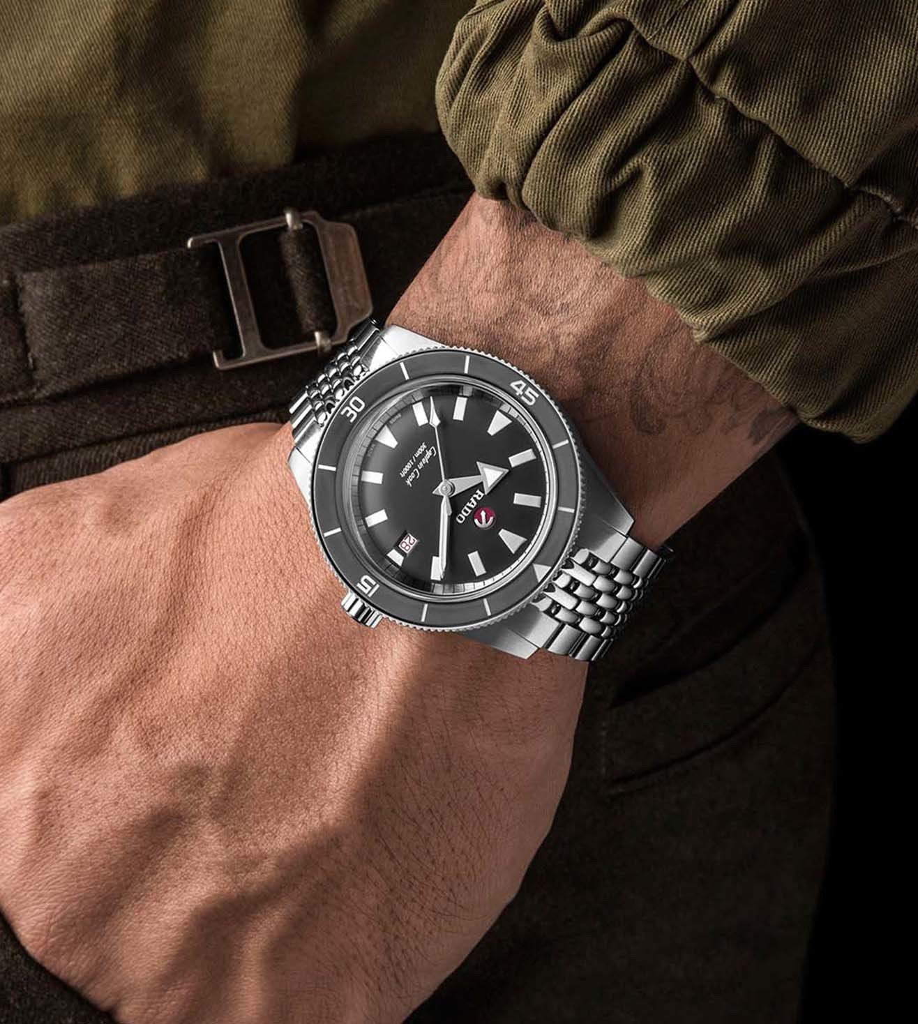 Rado Captain Cook Silver Grey Dial Automatic Men’s Watch