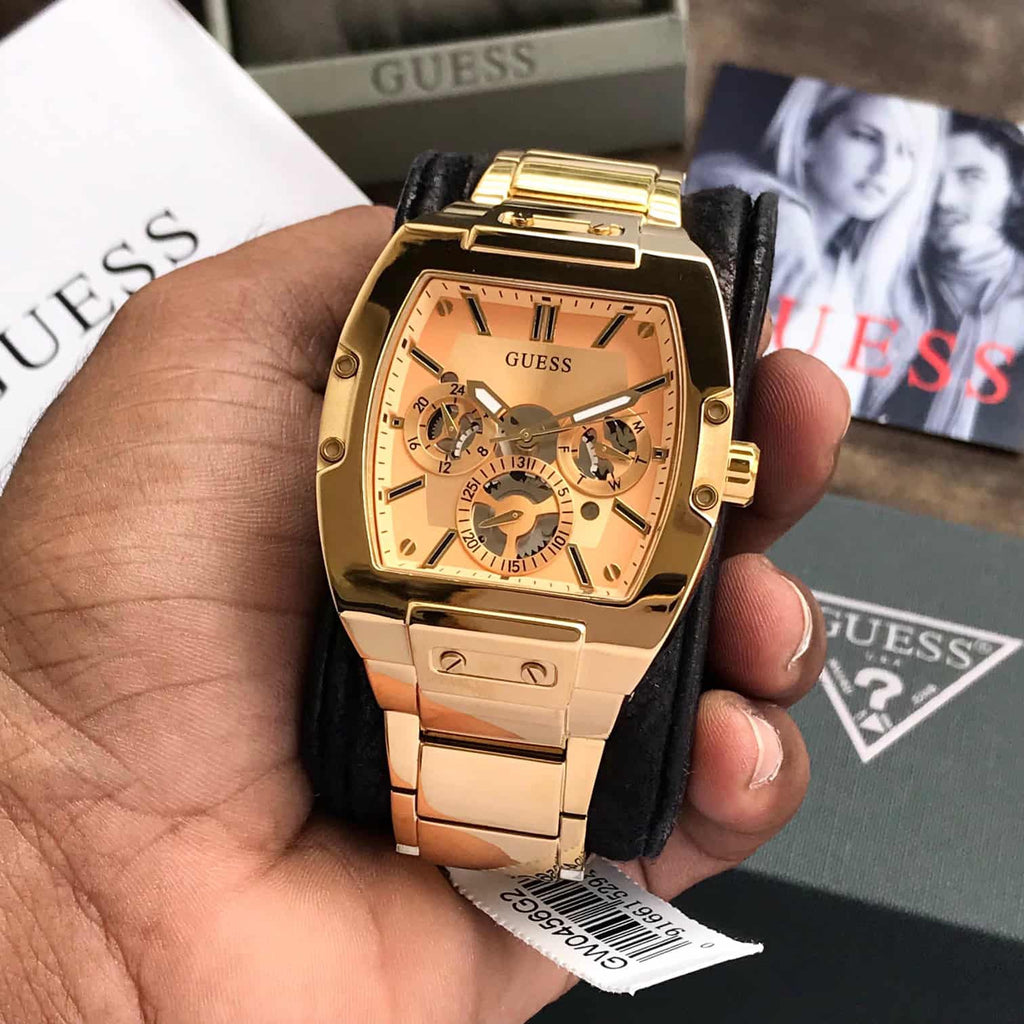 GUESS GW0454G2N Stainless Steel Gold Tone Chronograph Men’s Watch