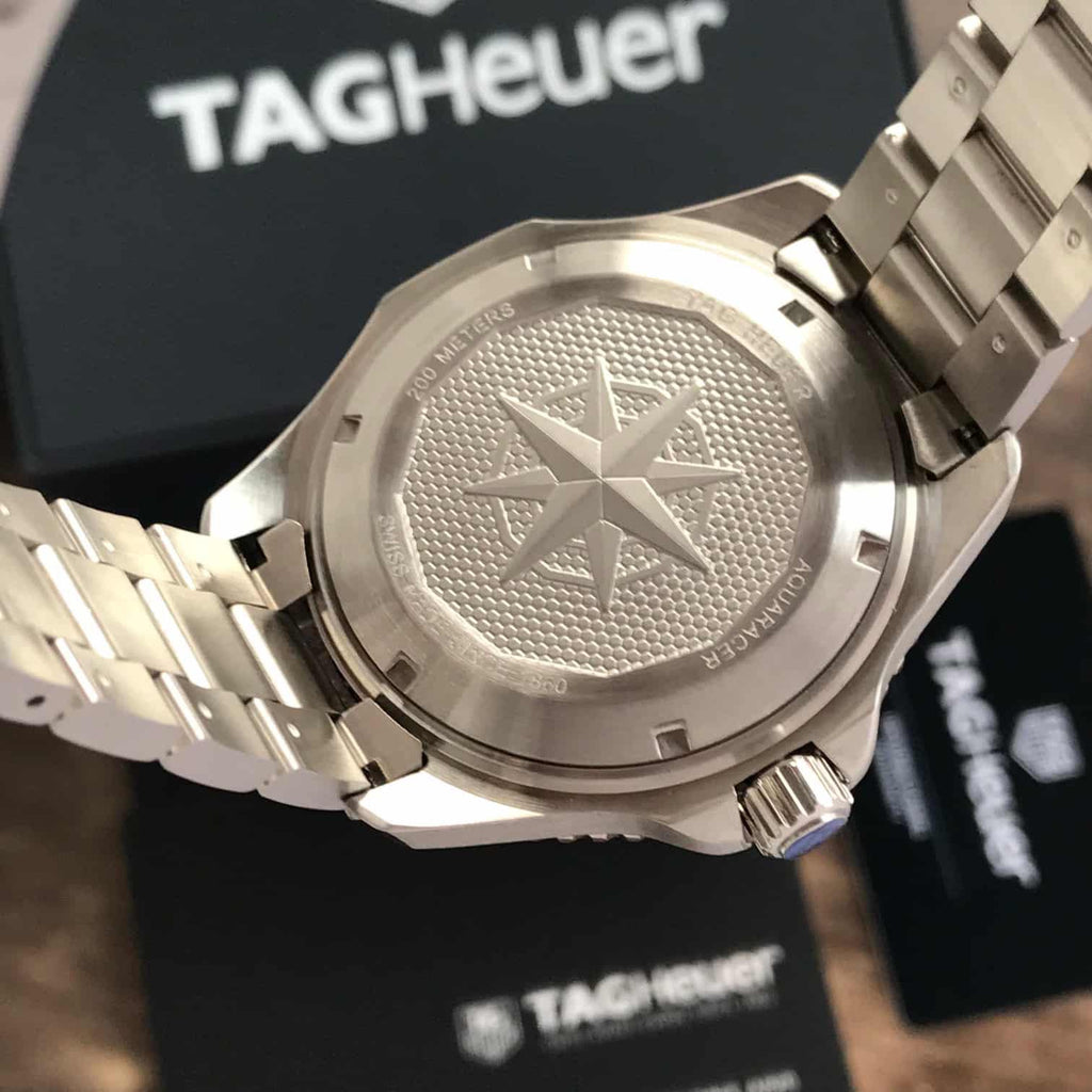 TAG Heuer Aquaracer Professional 200 Date Chronograph’s White Dial Mens Watch