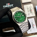 Tissot PRX Stainless Steel Green Dial Japanese Mens Watch