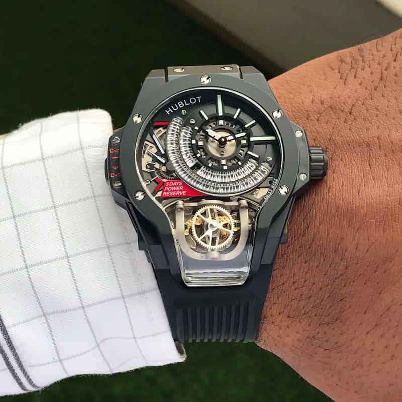 Hublot MP MP-09 Tourbillon Bi-Axis King Dark Black Men’s Watch