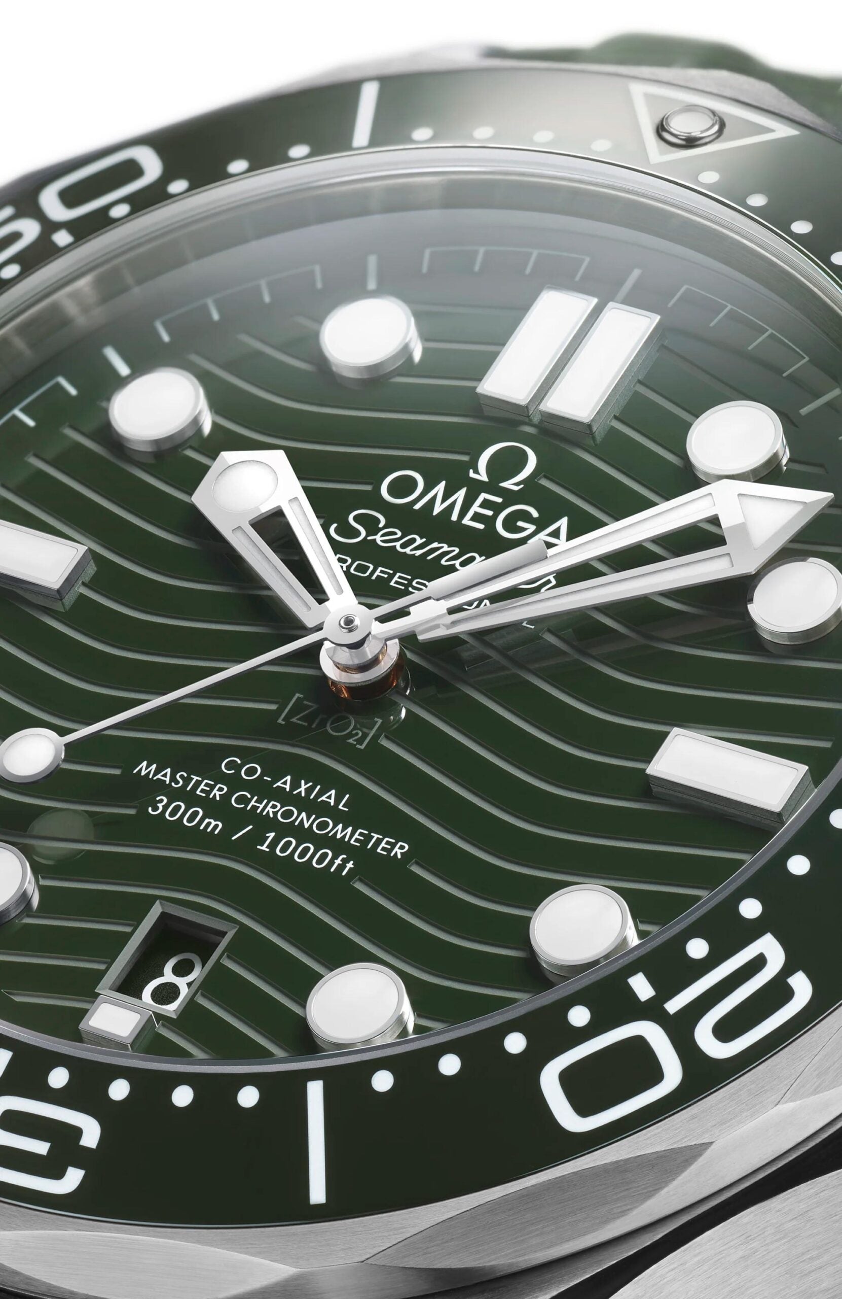 Omega Seamaster Professional Diver 300M Green Automatic Mens Watch