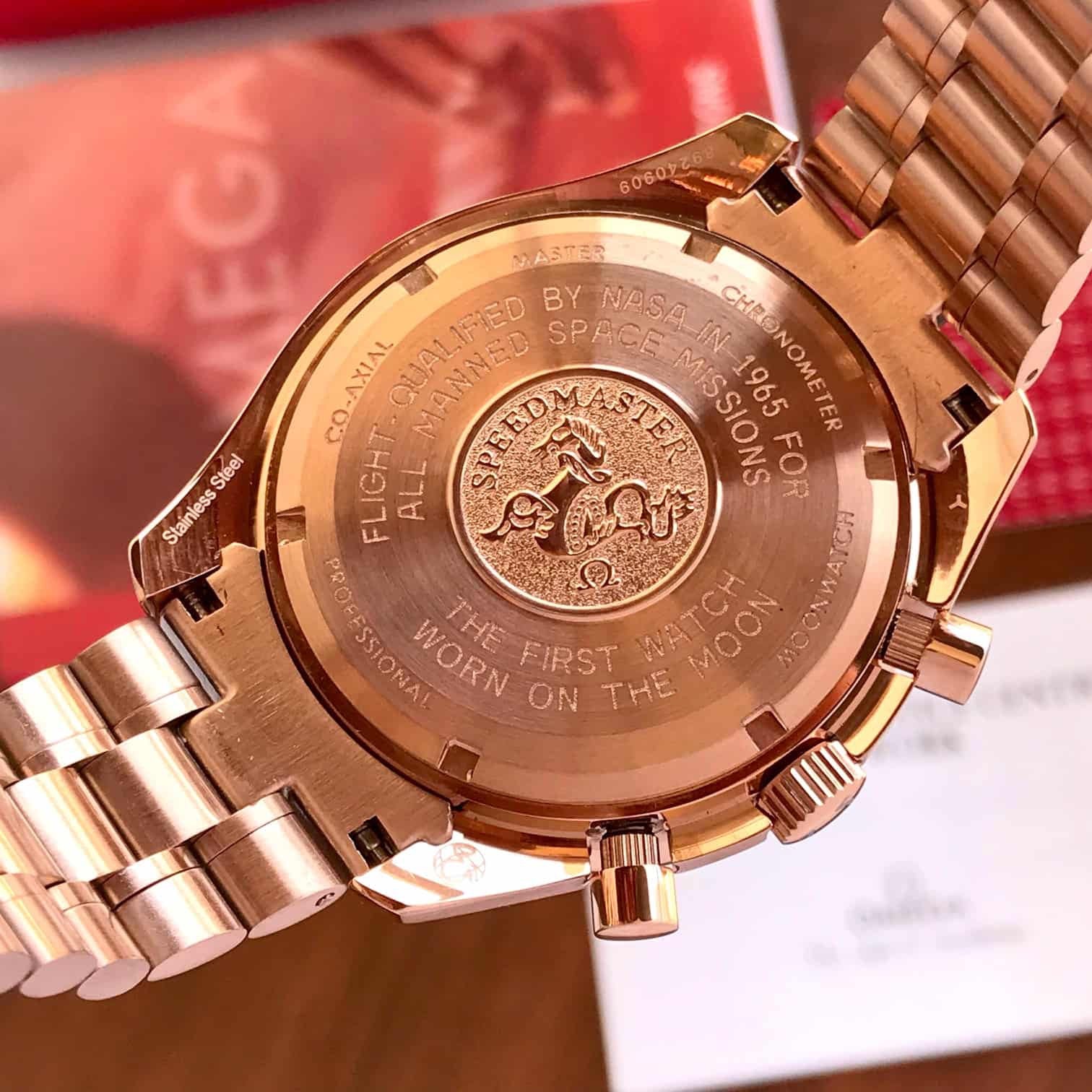 Omega Speedmaster Moonwatch Japanese Quartz Machinery Mens Watch
