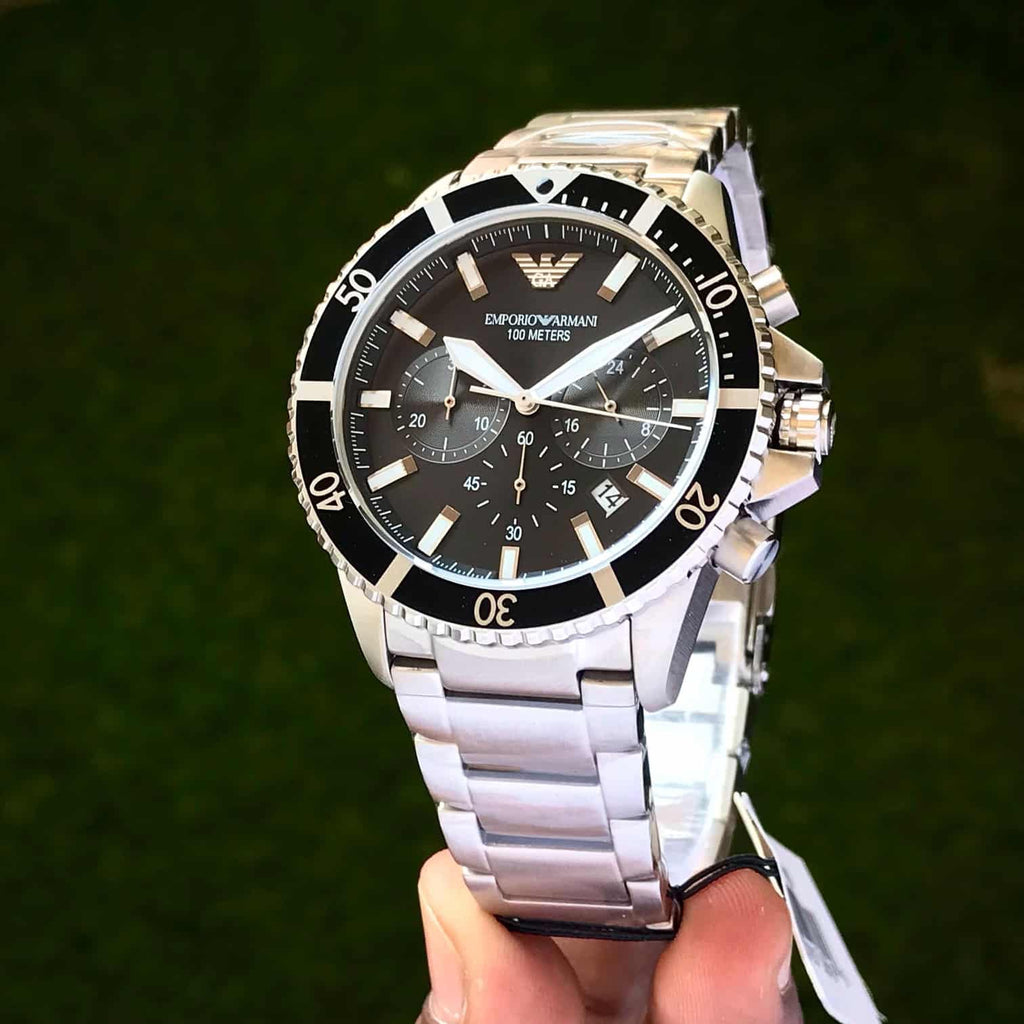 Emporio Armani AR11360 Chronograph’s Black Dial Mens Watch