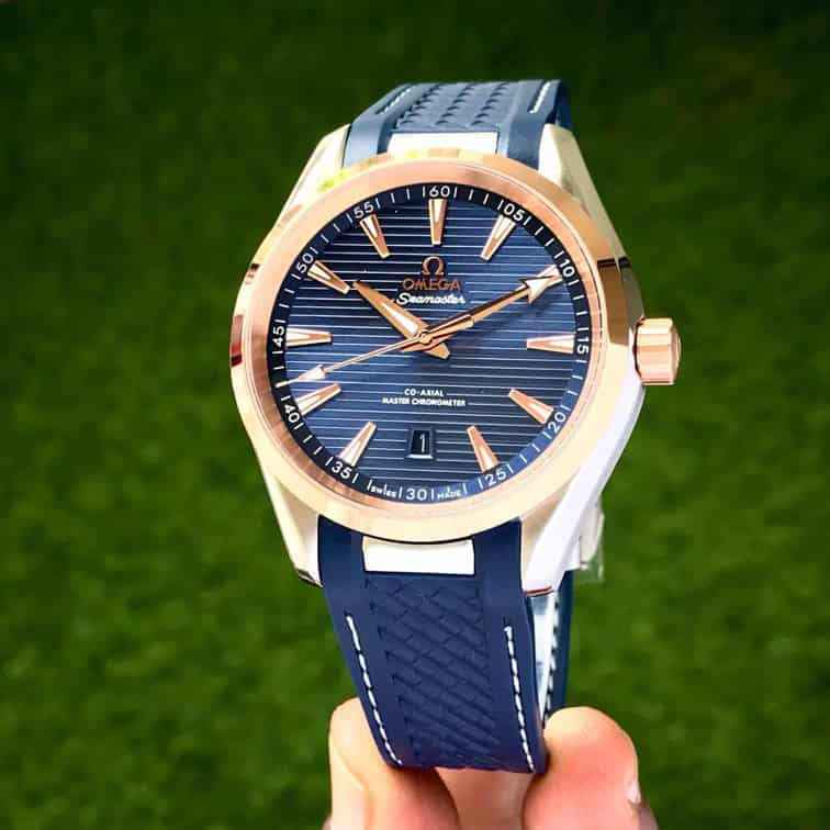 Omega Seamster CoAxial Blue Dial Automatic Mens Watch