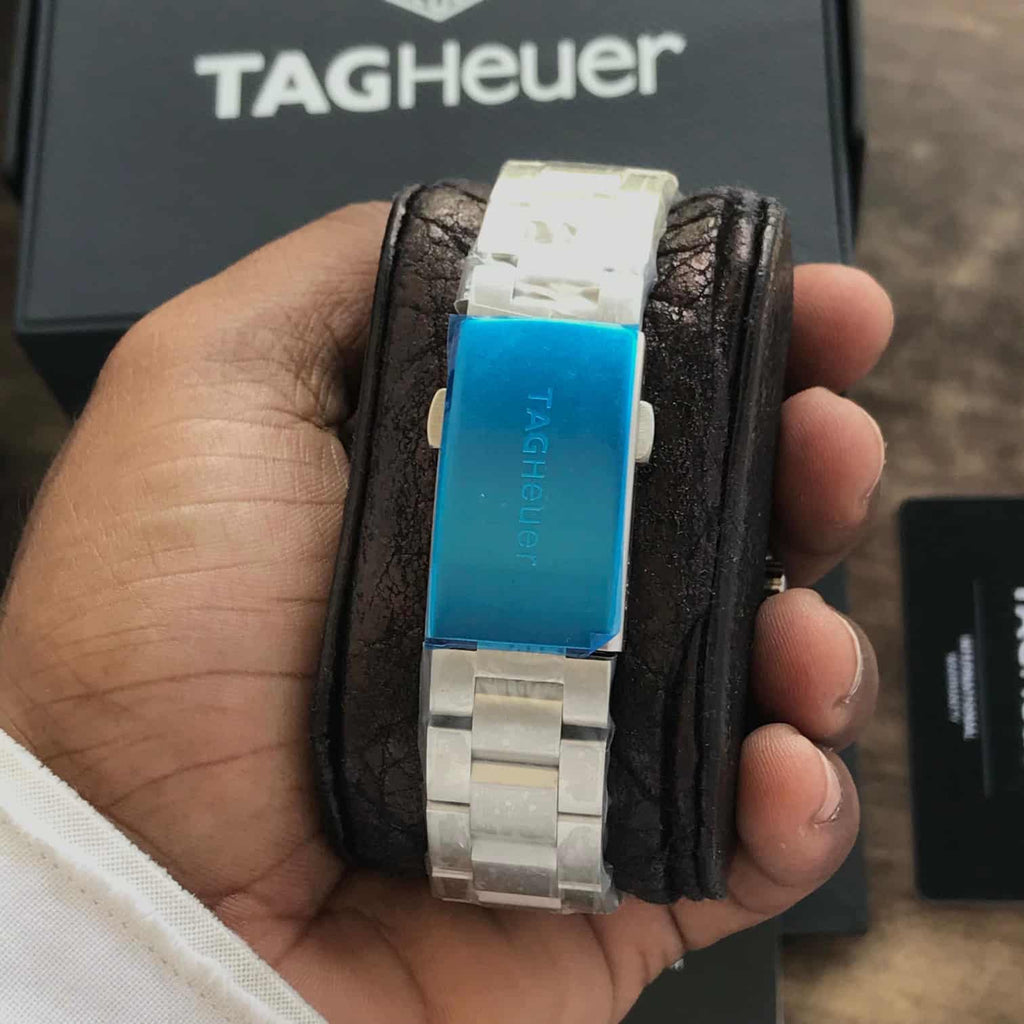 Tag Heuer Aquaracer Silver Green Dial Japanese Automatic Men’s Watch