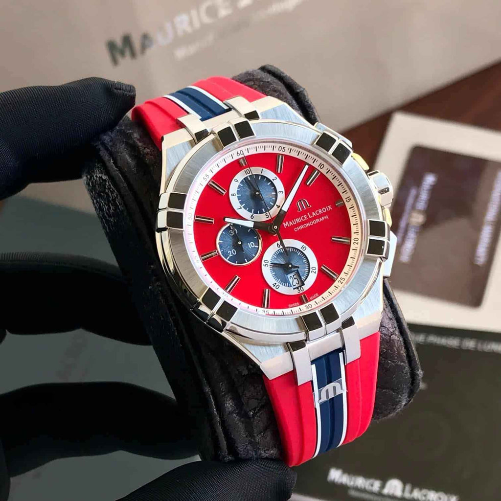 Maurice Lacroix Aikon Quartz Supermarine Chronograph’s Mens Watch