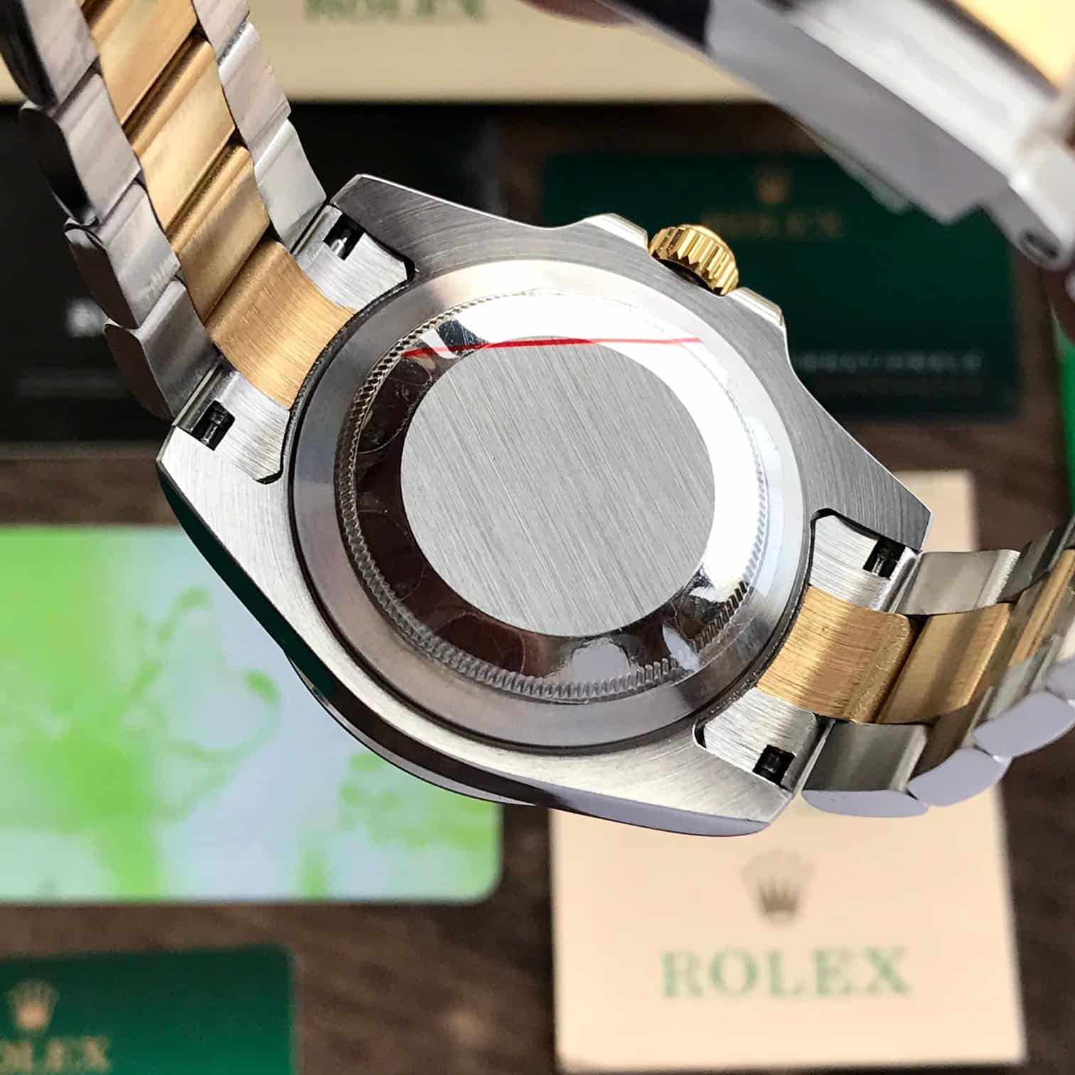ROLEX, WATCHES FOR HIMRolex Explorer || Two Tone Premiums Automatic Stainless Steel Black Dial Mens Watch
