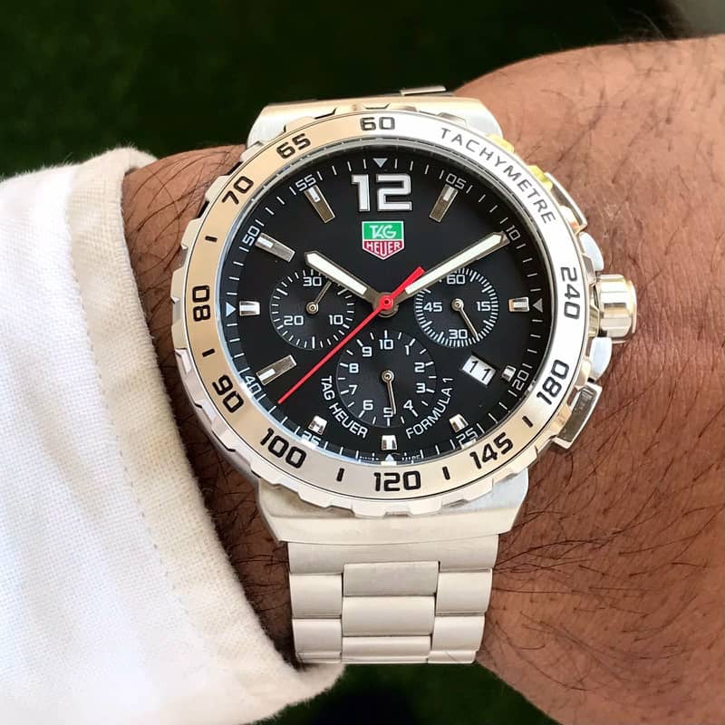 TAG Heuer Carerra Sport Chronograph Special Edition Re-Imagines Formula 1 Racing Quartz Mens Watch