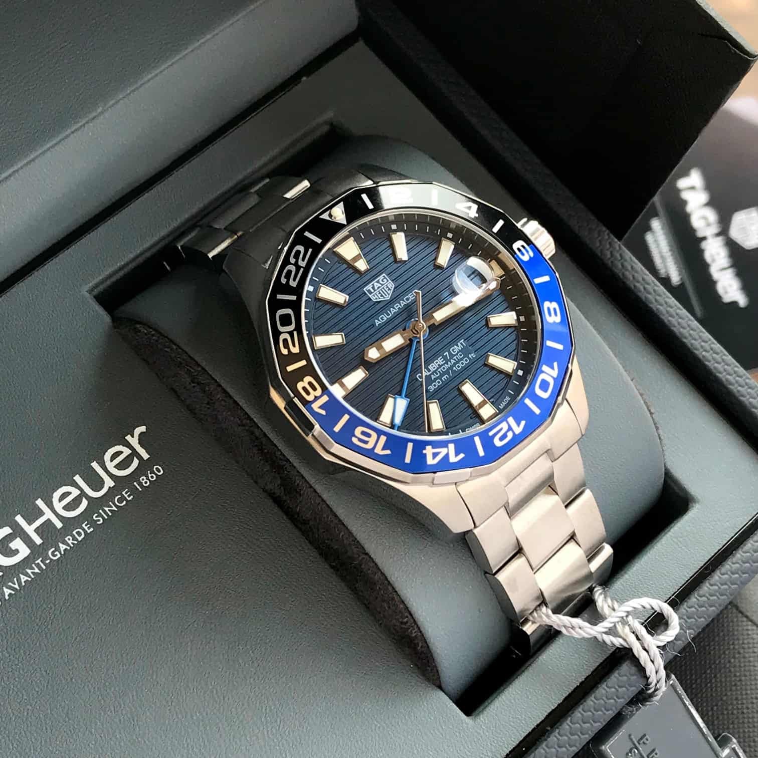 Tag Heuer Aquaracer GMT Calibre 7 Automatic Mens Watch