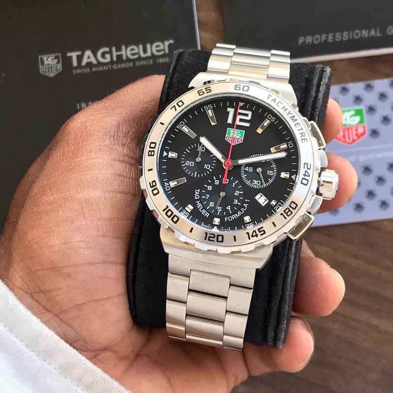 TAG Heuer Carerra Sport Chronograph Special Edition Re-Imagines Formula 1 Racing Quartz Mens Watch