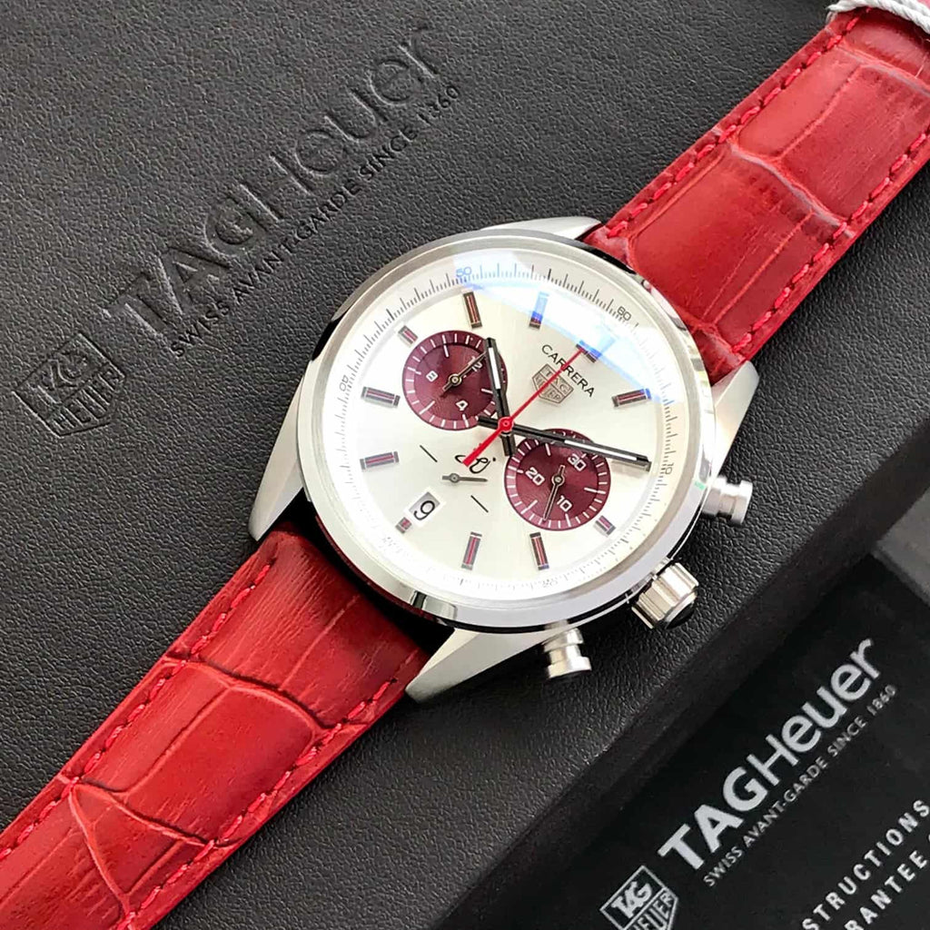 Tag Heuer Grand Carrera Chronograph’s Silver 5N Limited Edition Men’s Watch