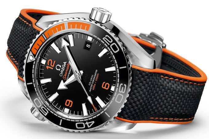 Omega Seamaster Planet Ocean Black Dial Japanese Automatic Mens Watch