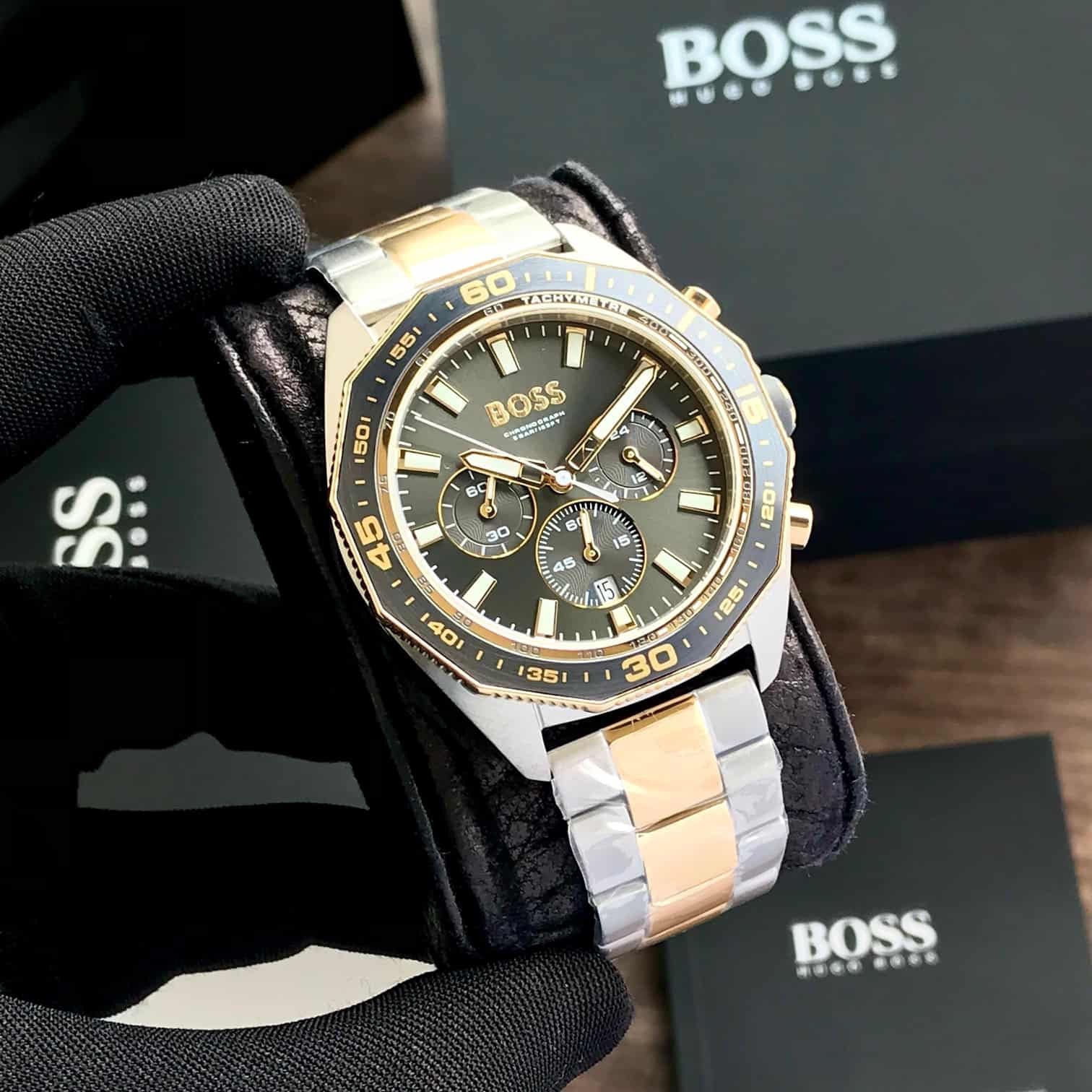 Hugo Boss 1513974 Men’s Grey Blue Dial Chronograph Men’s Watch