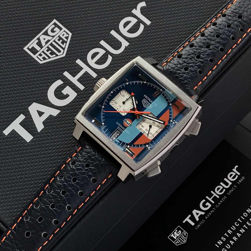 Tag Heuer Monaco Gulf Limited Edition Japanese Mens Watch