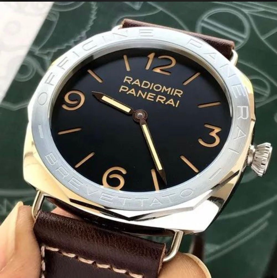 Radiomir Luminor Panerai Swiss Semi ETA Self Winding Automatic Machinery