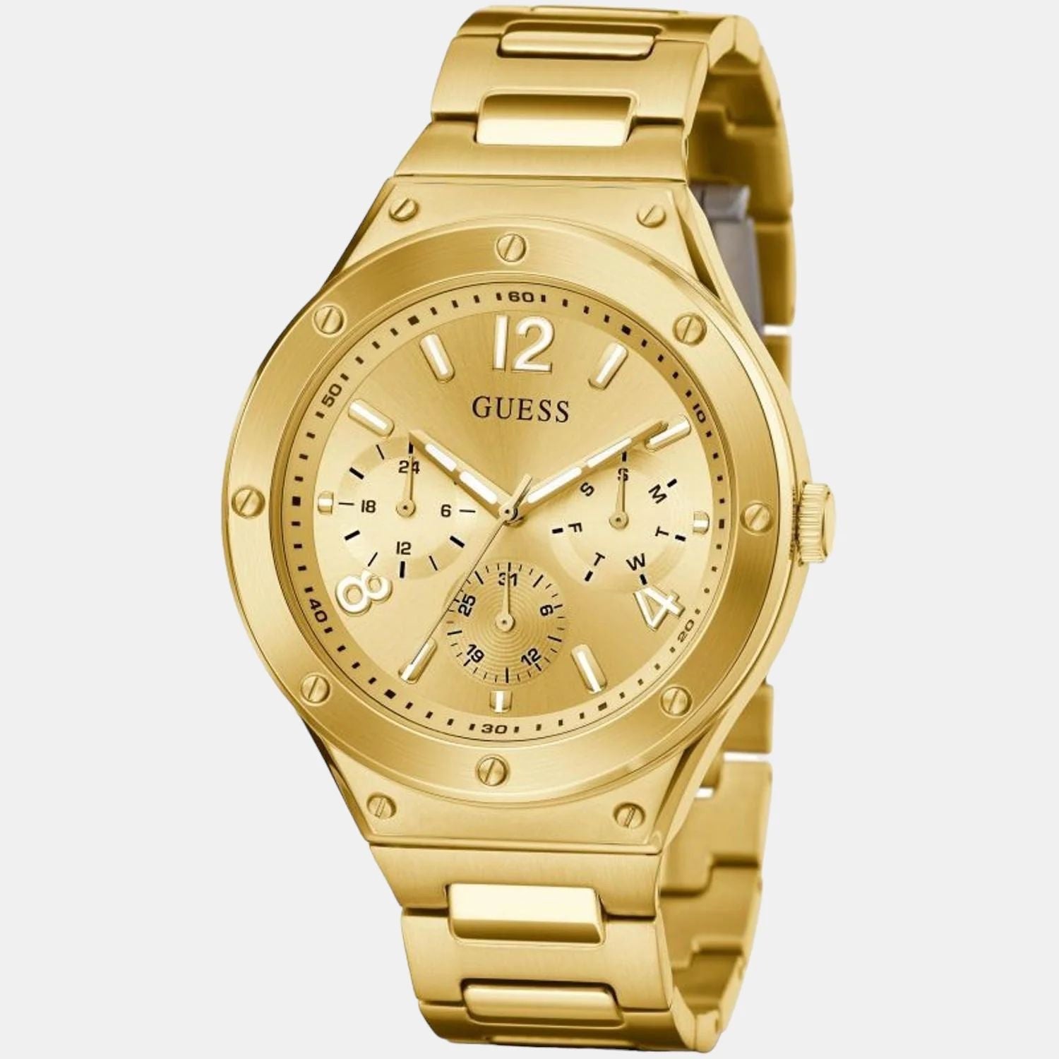 GUESS GW0454G2NStainless Steel Gold Tone Chronograph Men’s Watch