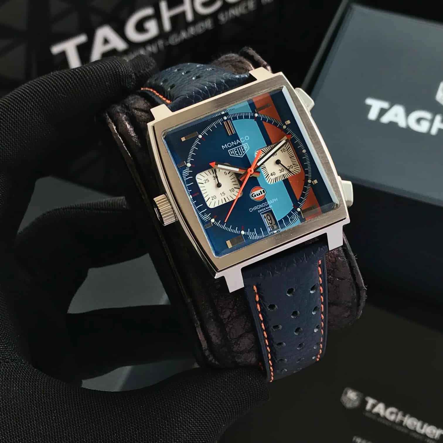 Tag Heuer Monaco Gulf Limited Edition Japanese Mens Watch