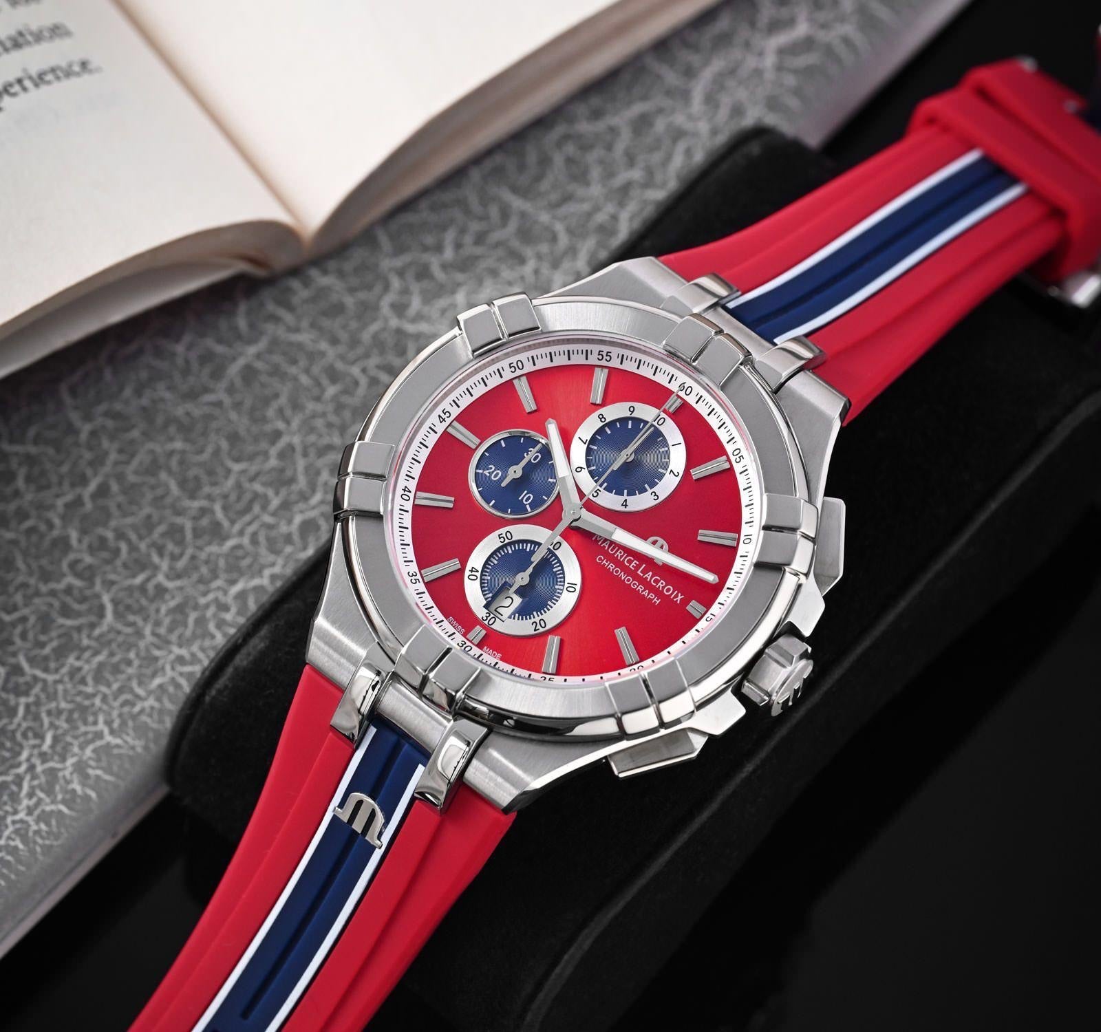 Maurice Lacroix Aikon Quartz Supermarine Chronograph’s Mens Watch