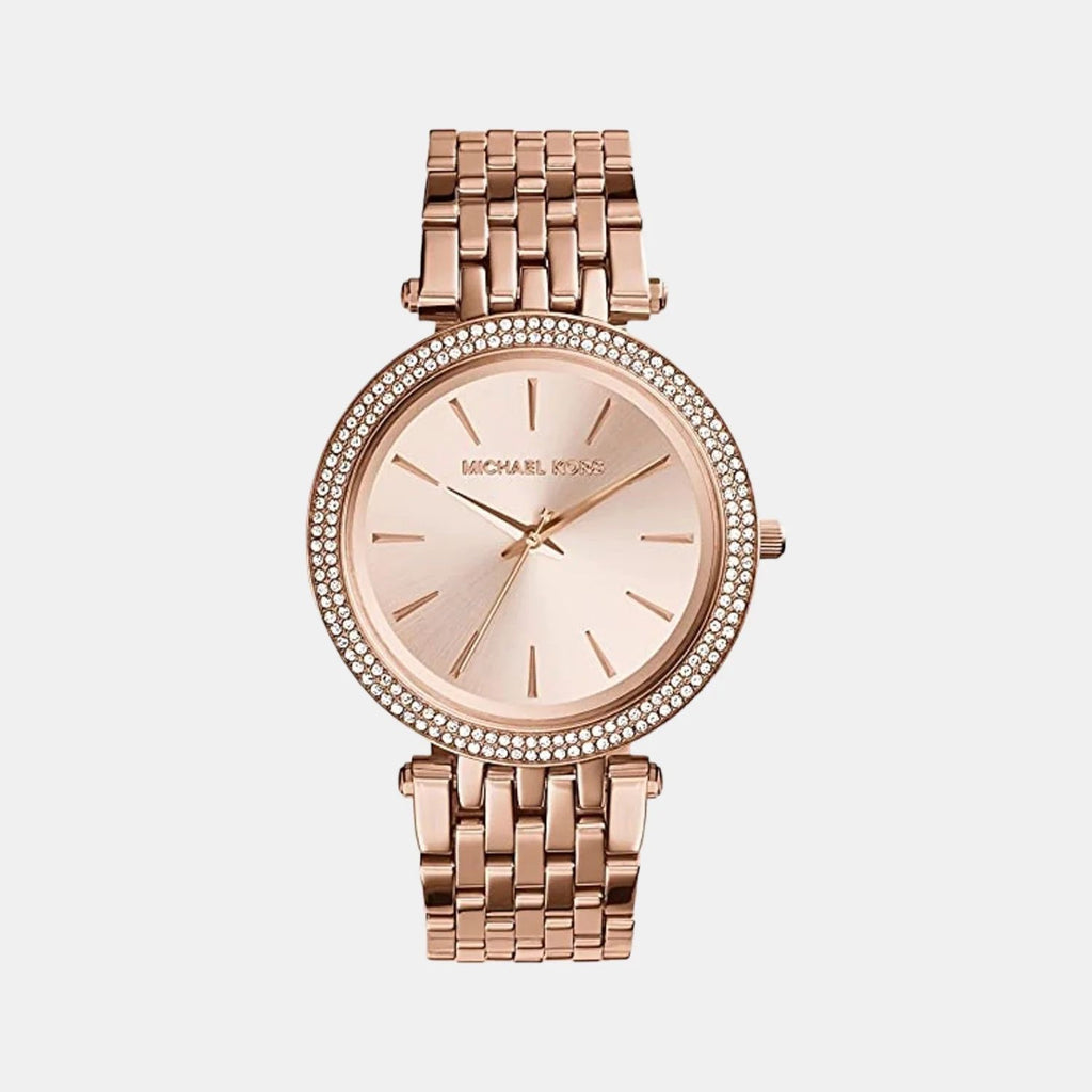 Michael Kors MK3192 Rose Gold Analog Stainless Steel Women’s Watch