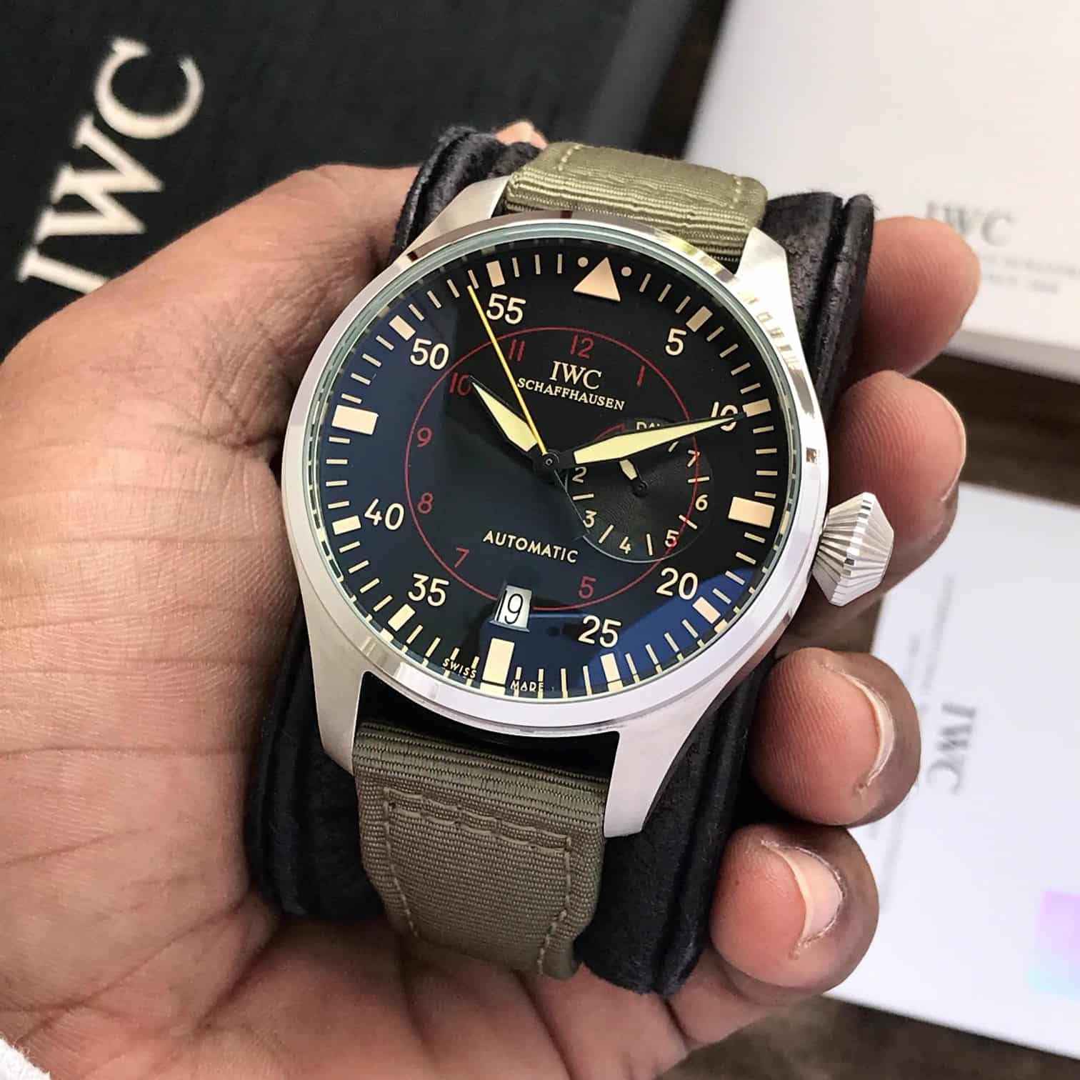 IWC Big Pilot’s Top Gun Miramar Swiss Made Automatic Mens Watch