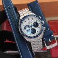 Omega Speedmaster Silver Snoopy Award 50 Anniversary Limited Swiss ETA Automatic Mens Watch