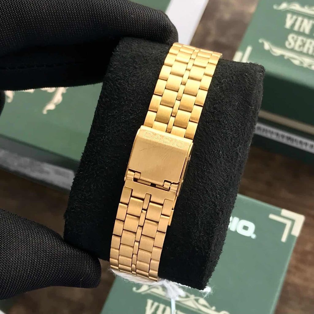 Casio Vintage Gold Digital Watch – A1000MG-9EF Limited Edition