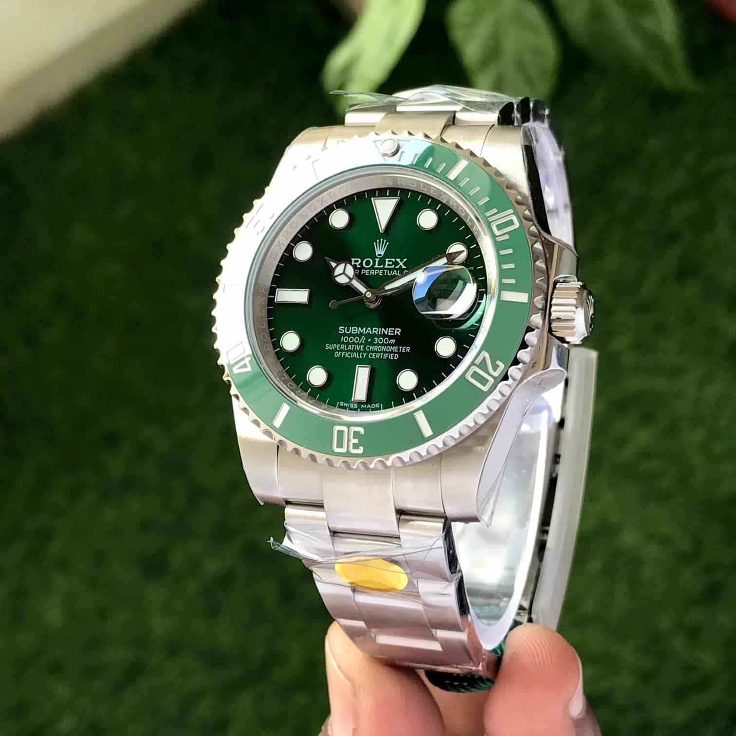 Rolex Submariner Hulk Edition Swiss ETA 1:1 Super Clone Automatic Mens Watch