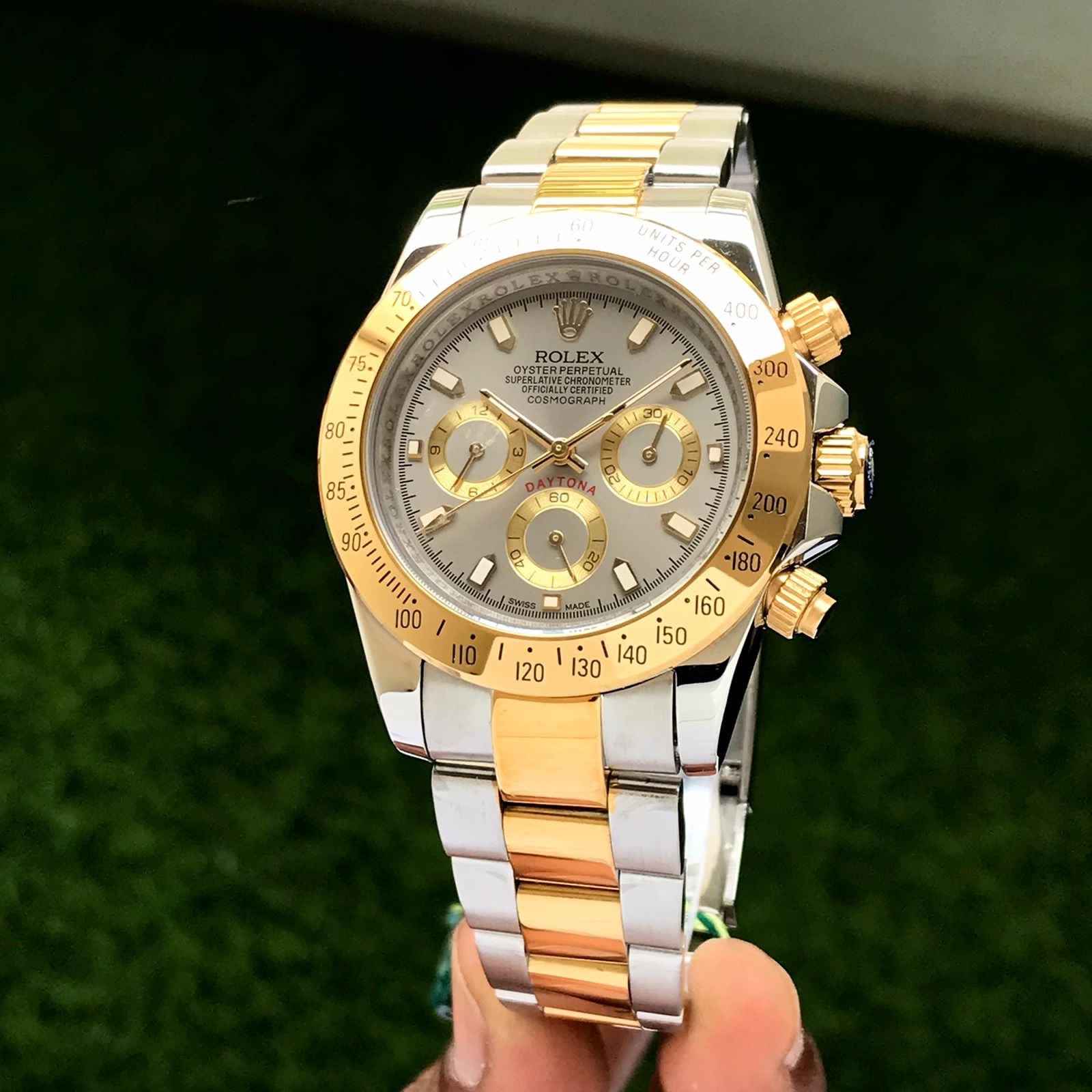 Rolex Cosmograph Daytona Two Tone Gold Automatic Mens Watch