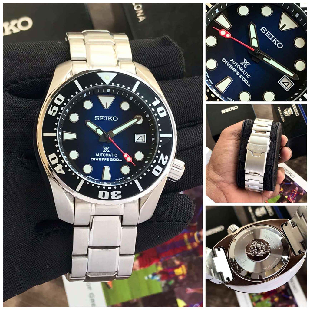 Seiko Diver 200m Japanese Stainless Steel Automatic Mens Watch