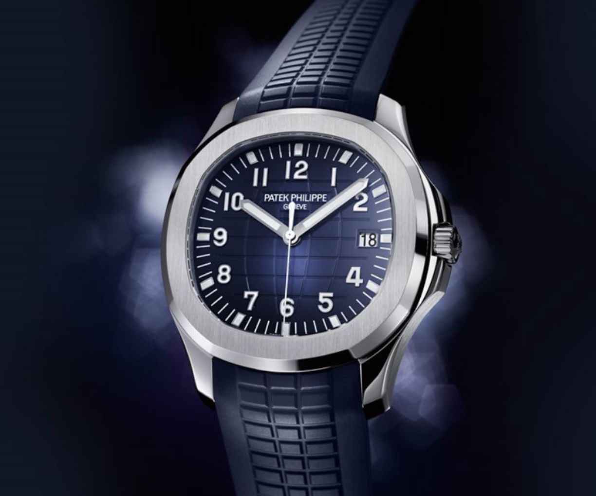 Patek Philippe 5168G Aquanaut Silver Blue Swiss ETA Premium’s Mens Watch
