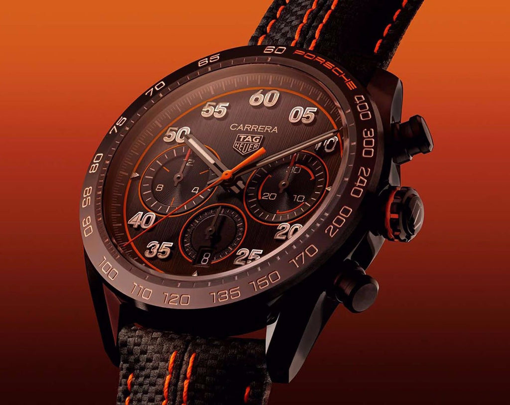 TAG Heuer Carrera X Porsche Orange Racing Premium Men’s Watch