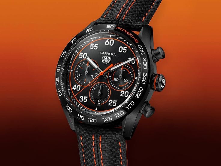 TAG Heuer Carrera X Porsche Orange Racing Premium Men’s Watch