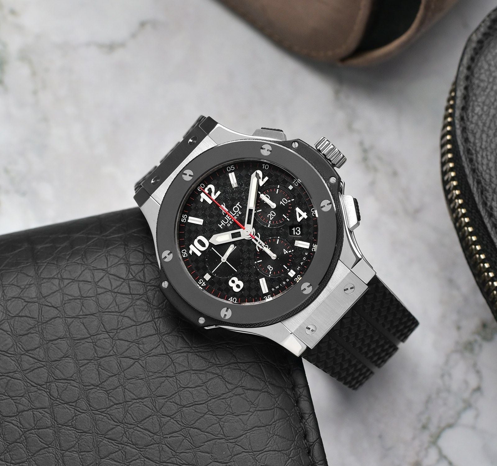 Hublot Big Bang Silver Black Japanese Men’s Watch