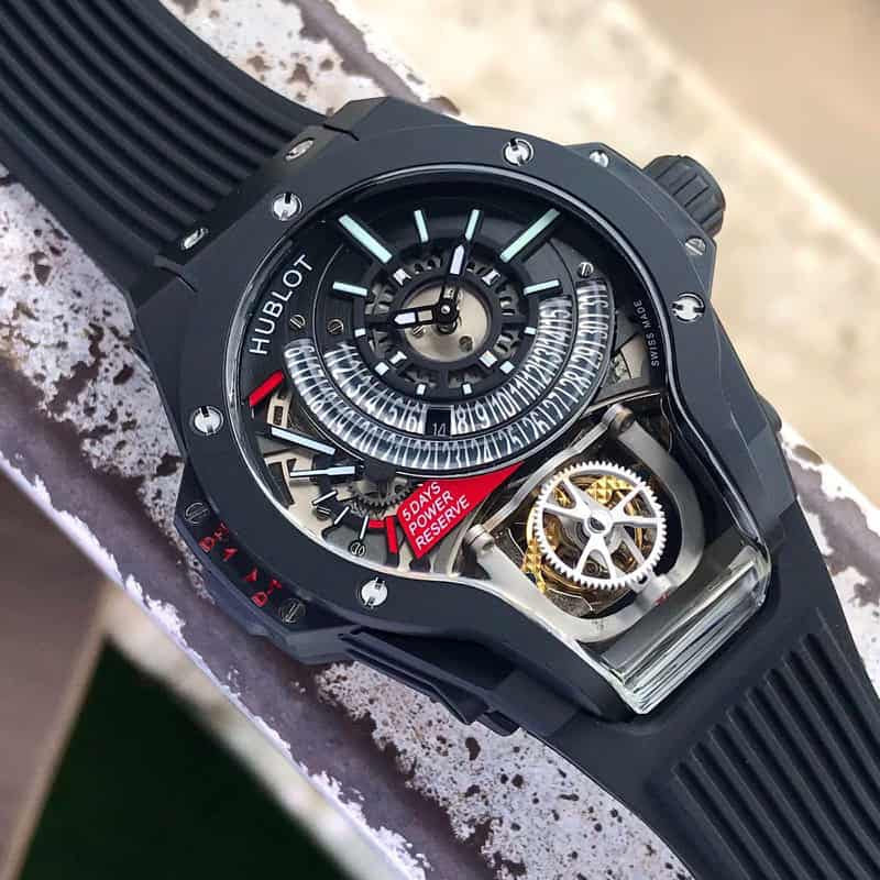 Hublot MP MP-09 Tourbillon Bi-Axis King Dark Black Men’s Watch