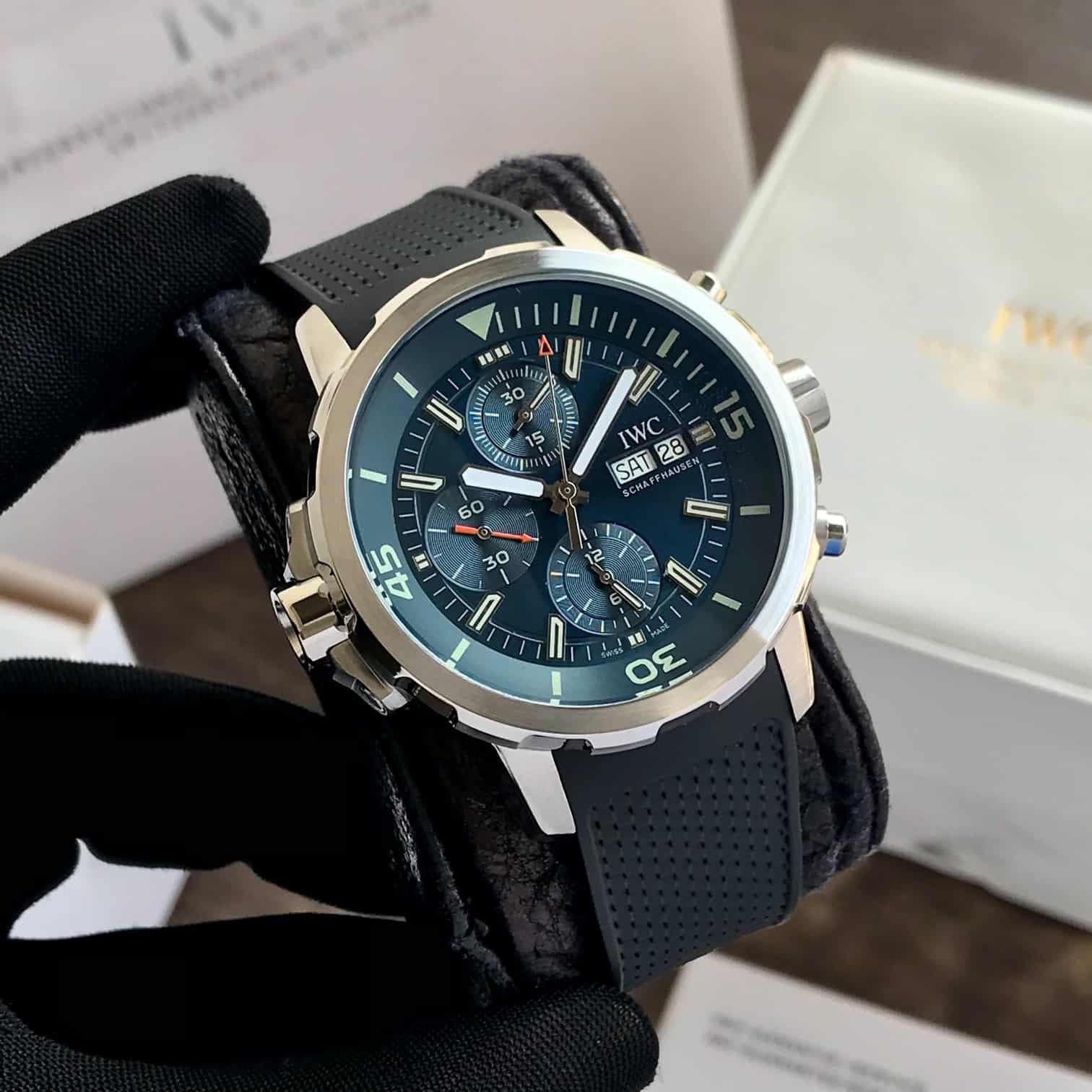 IWC Aquatimer Chronograph Premium Japanese Mens Watch