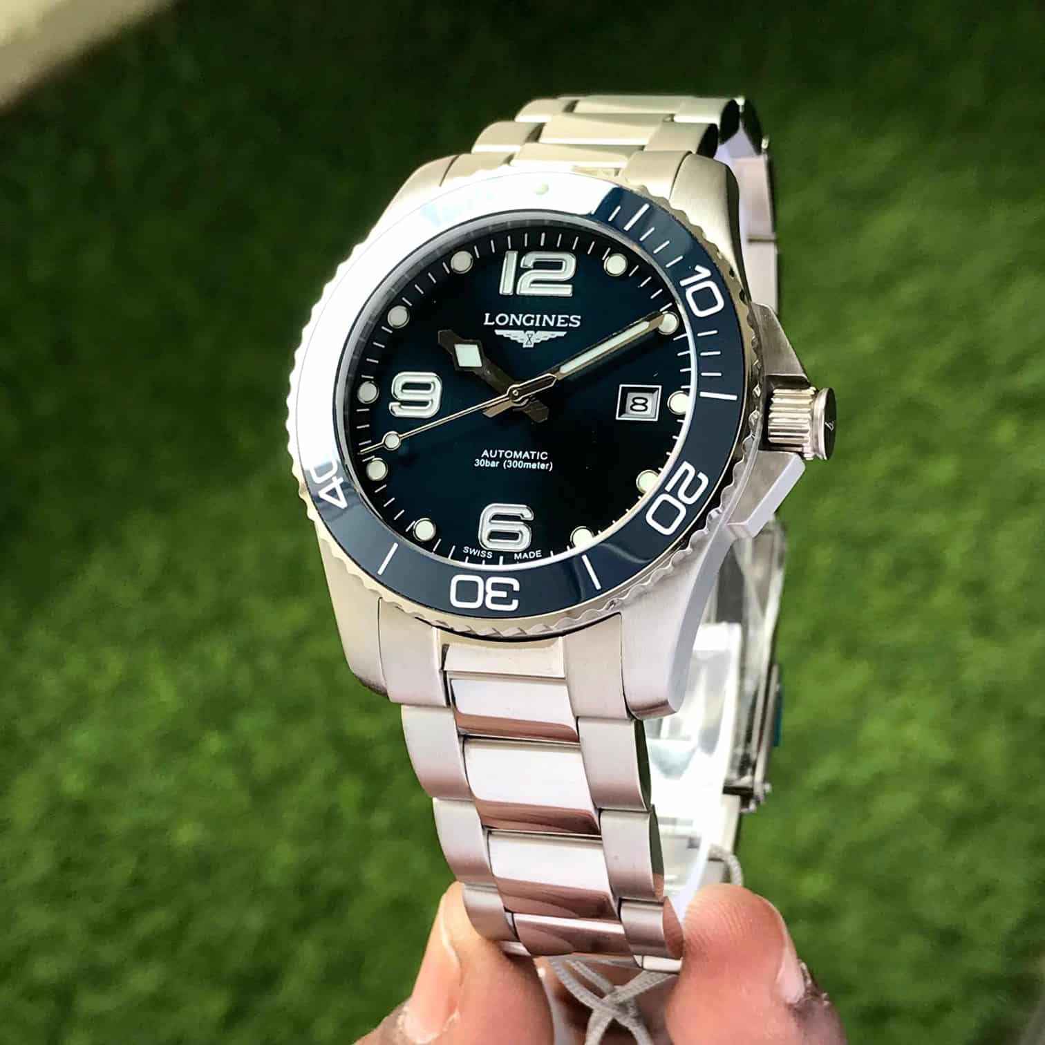 Longines HydroConquest Silver Blue Dial Premium Automatic Men’s Watch