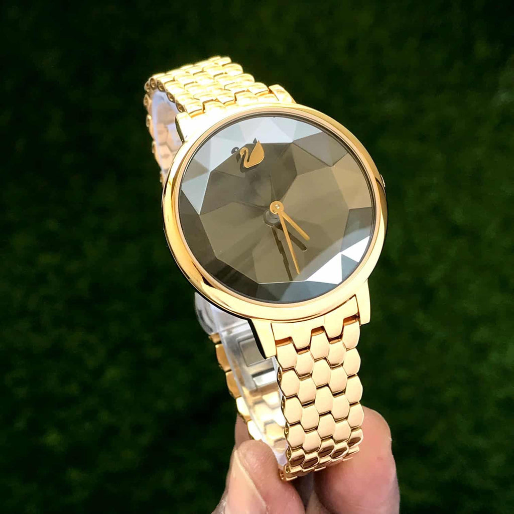 Swarovski Orologio Crystal Lake Gold Quartz Women’s Watch