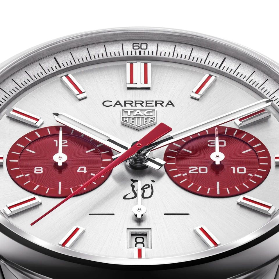 Tag Heuer Grand Carrera Chronograph’s Silver 5N Limited Edition Men’s Watch