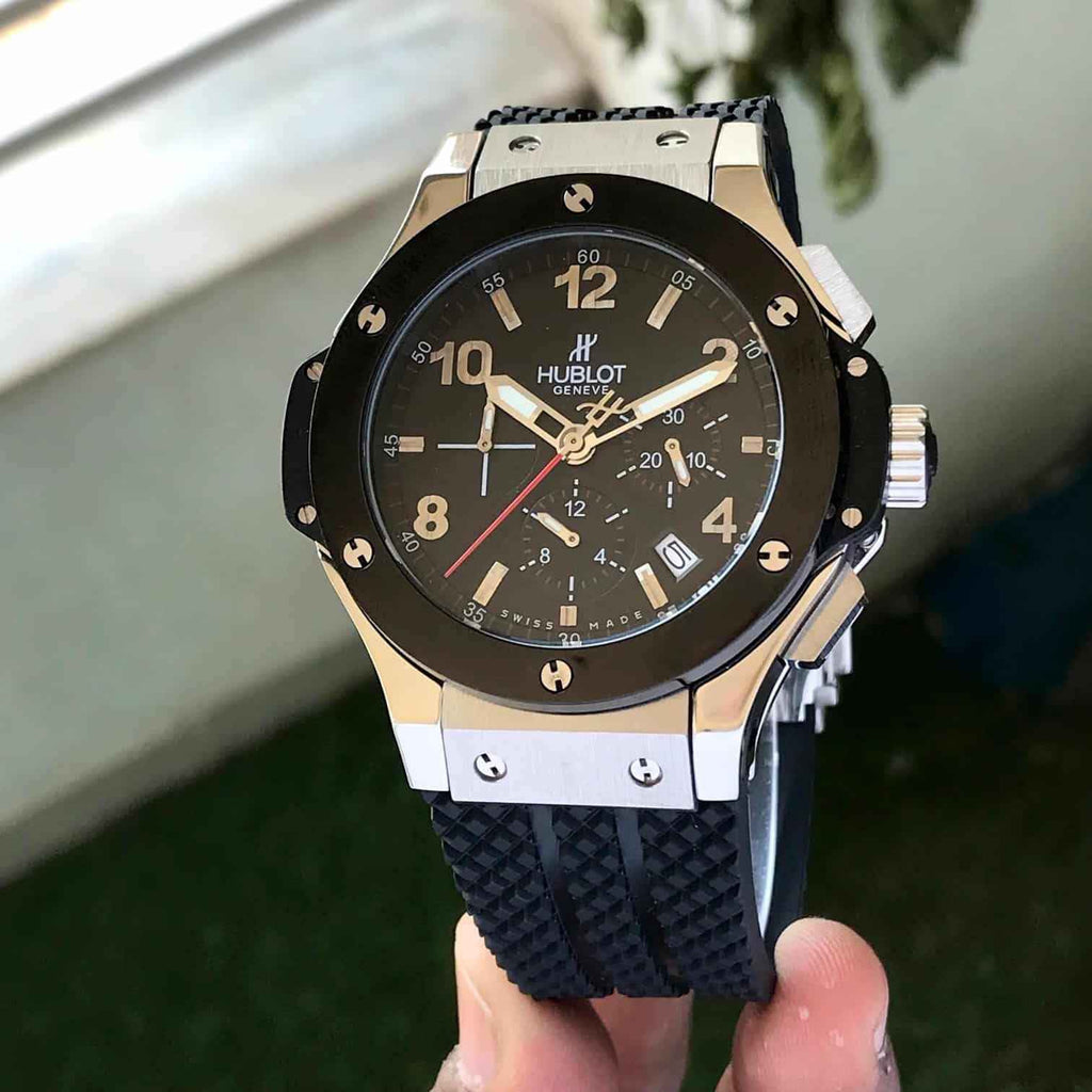 Hublot Big Bang Silver Black Japanese Men’s Watch