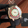 Jacob & Co Casino Tourbillon Rose Gold Baguette Watch For Men’s