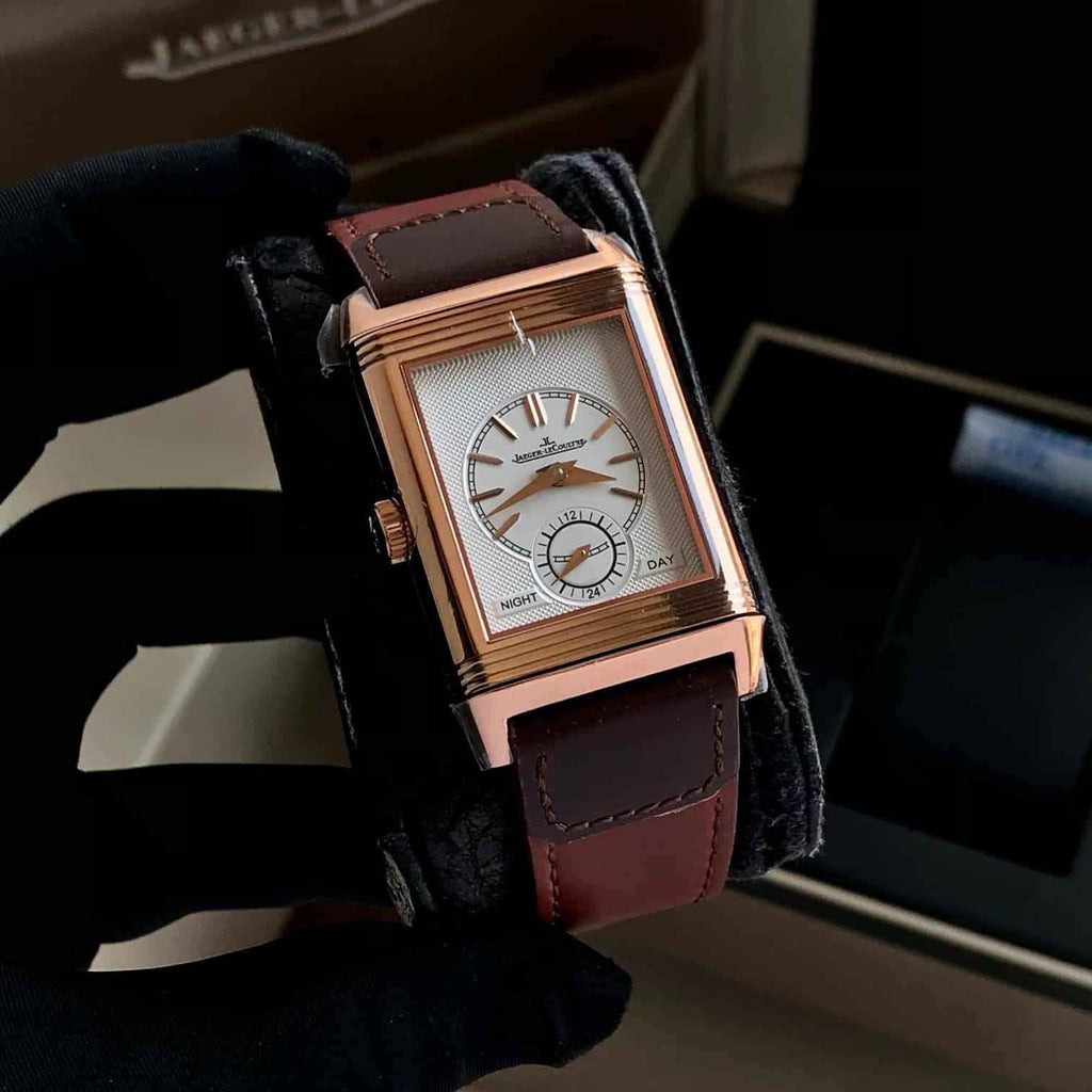 Jaeger-LeCoultre Reverso Tribute Duoface Small Seconds Swiss ETA Automatic Mens Watch
